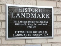Landmark plaque